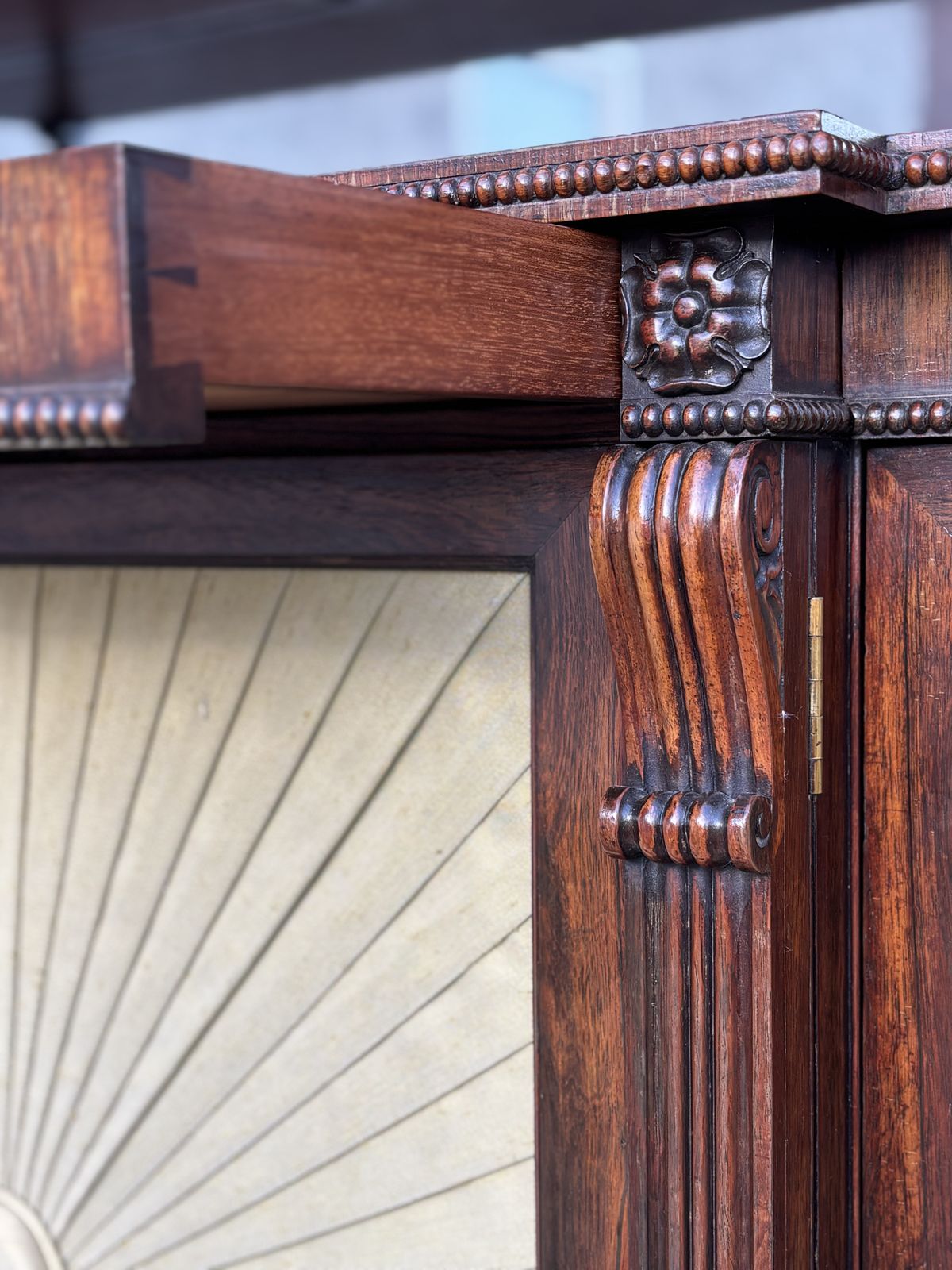 Furniture Early 19th Century Regency Period Rosewood Chiffonier Attributed To Gillows photo
