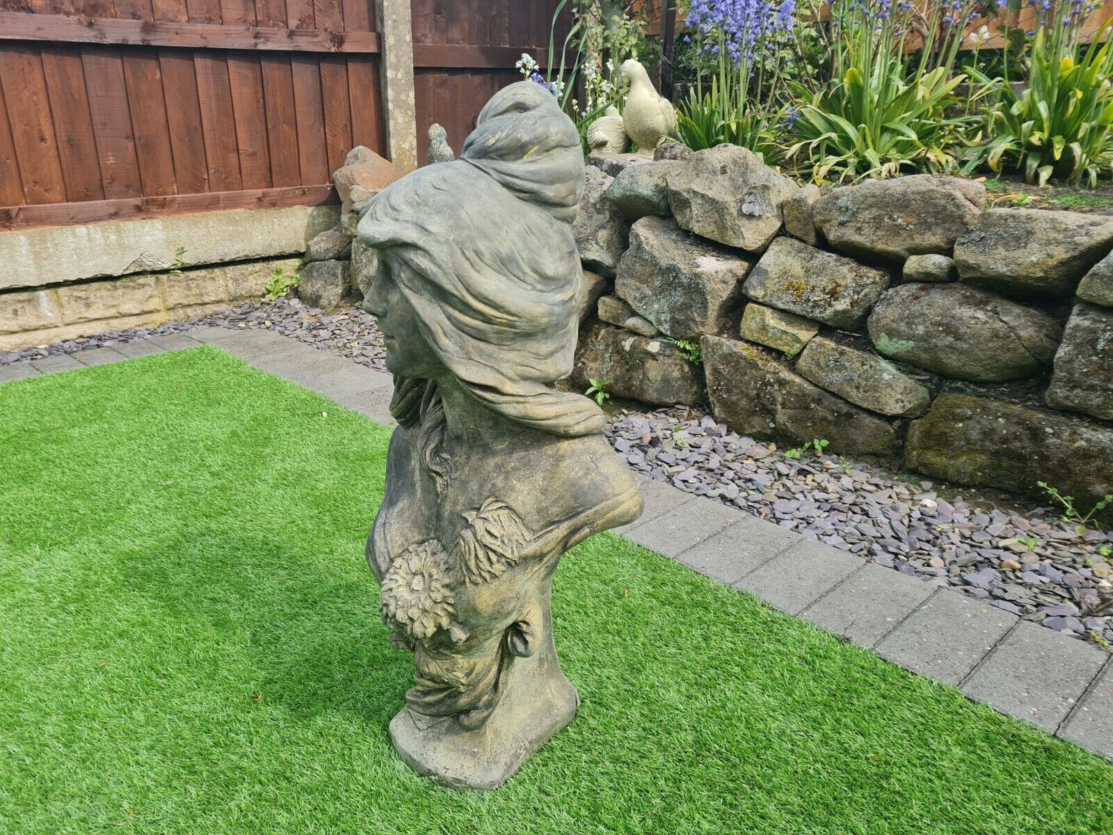 Vintage Stephanie French Garden Ornemant English Stone 0044. photo buy