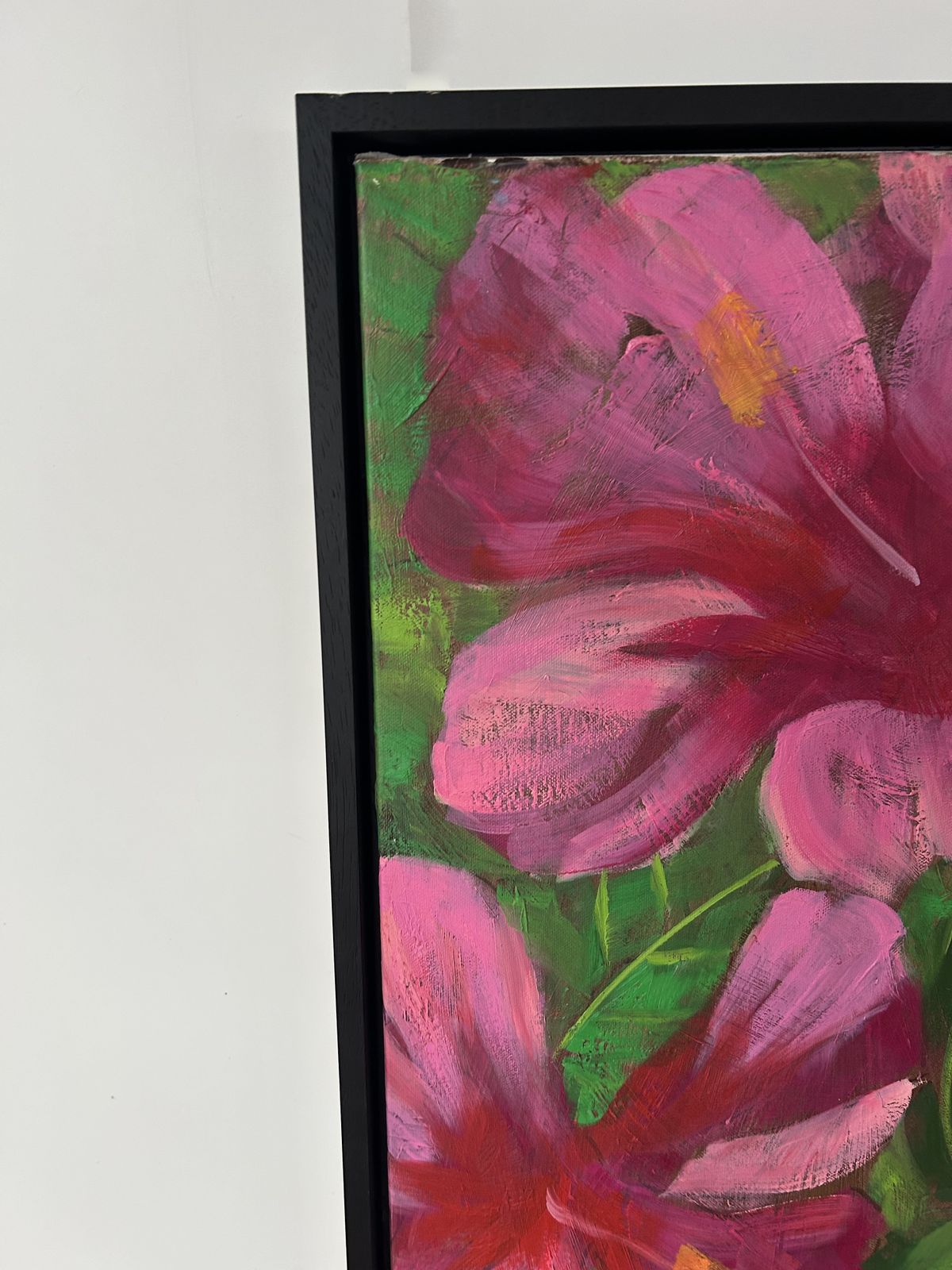 photo furniture Very Large Framed Original Oil On Canvas Painting Of A Tahitian Girl By Pascale Taurua