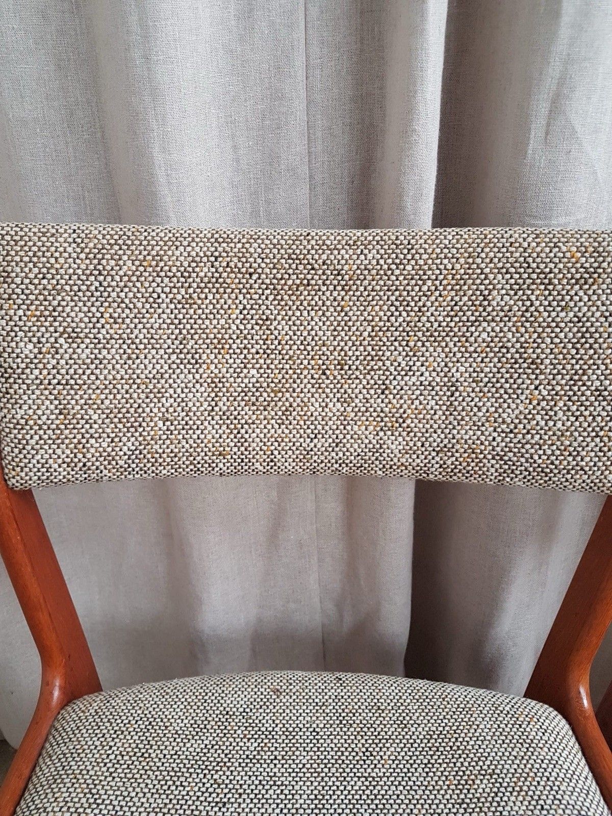 photo for sale Vtg Mid Century Set 4 Johannes Andersen Danish Dining Chairs Retro Scandi R916