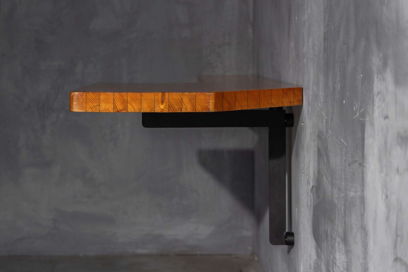 Wall Mounted Console Table By Charlotte Perriand, France, 1950s photo vintage