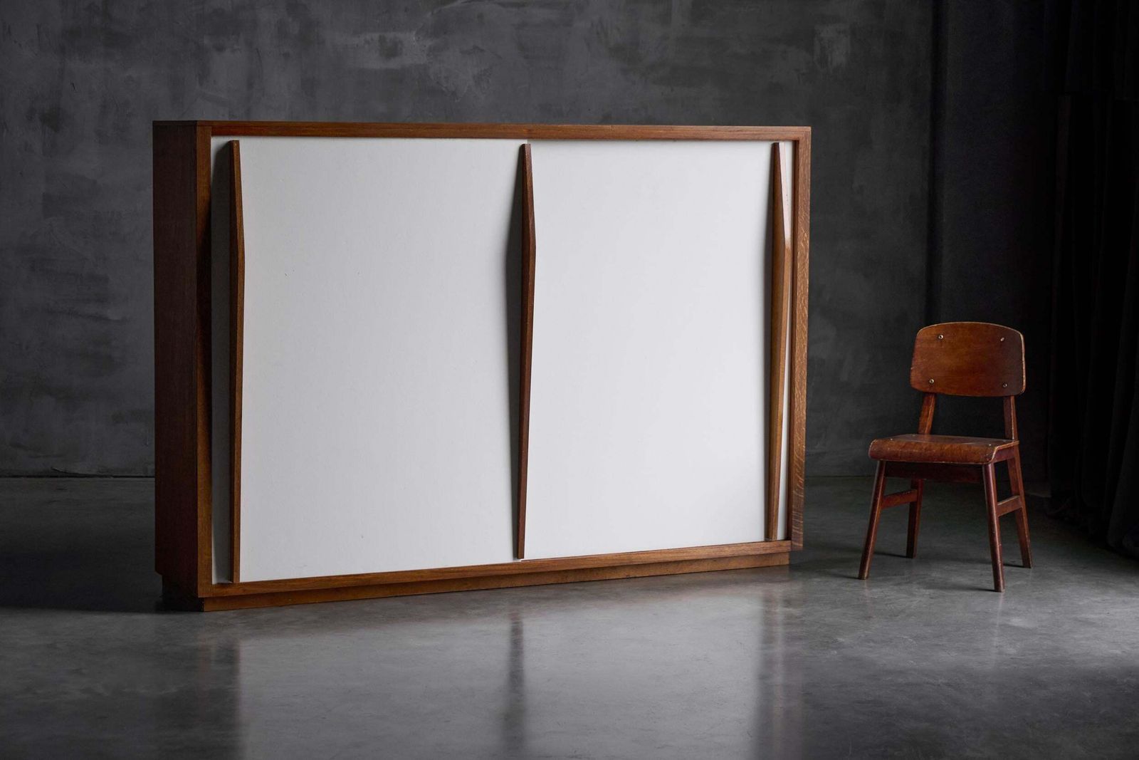Storage Piece By Charlotte Perriand & Atelier Jean Prouvé, France, 1950s photo vintage