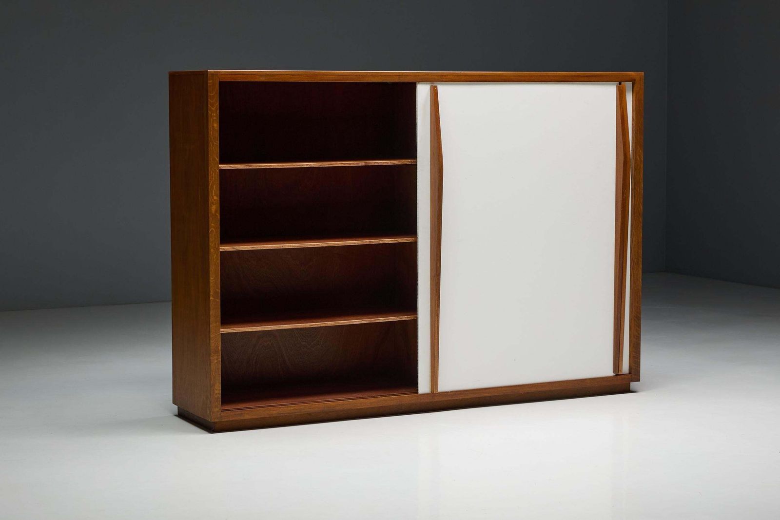photo vintage Storage Piece By Charlotte Perriand & Atelier Jean Prouvé, France, 1950s