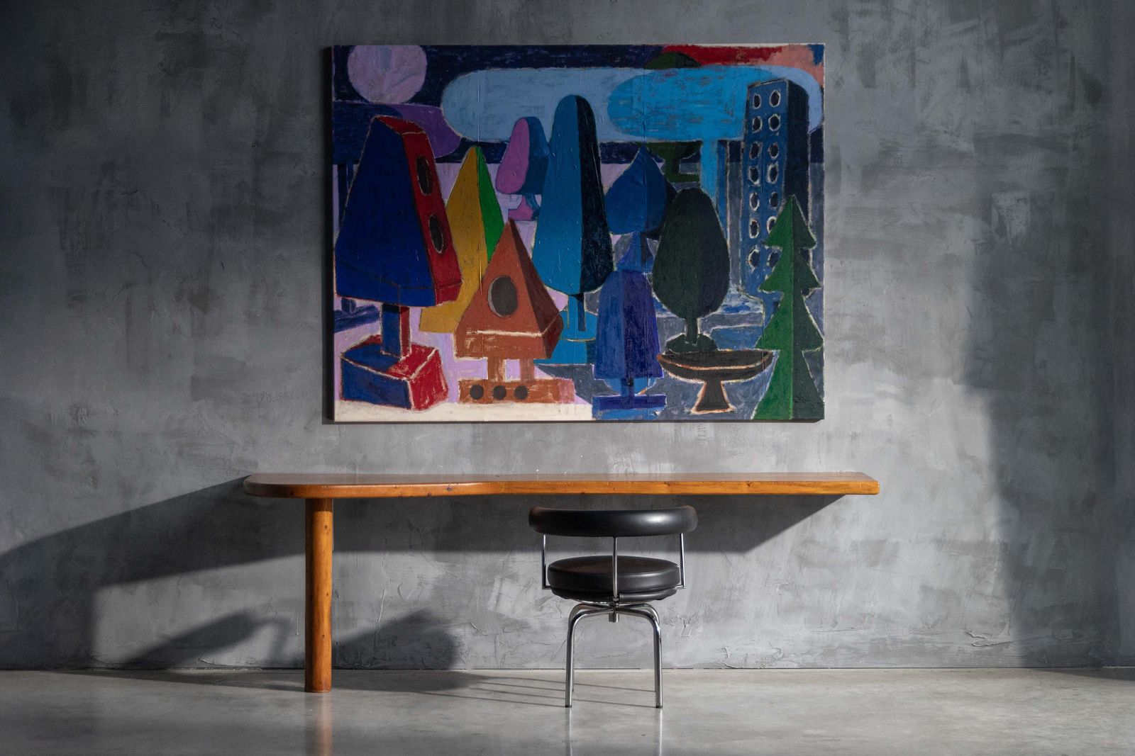 Console Table By Charlotte Perriand, France, 1950s photo furniture