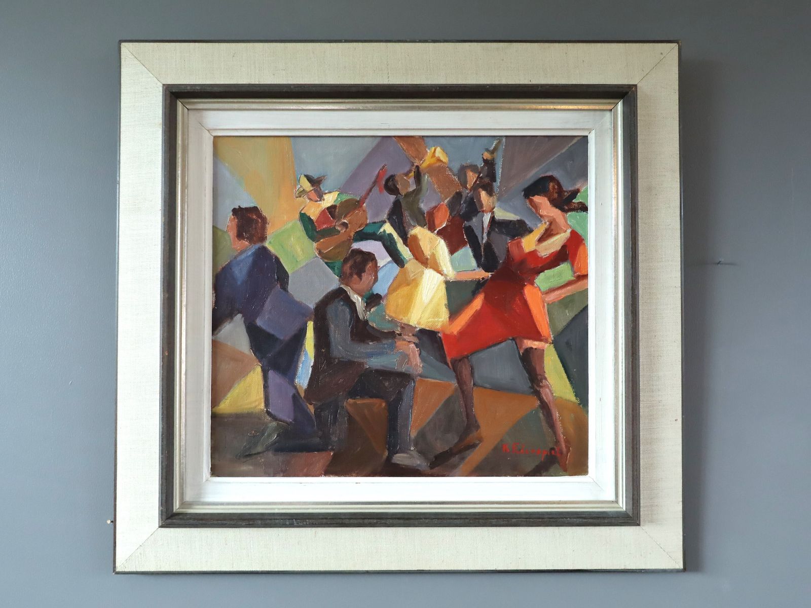 Dance The Night Away Oil Painting