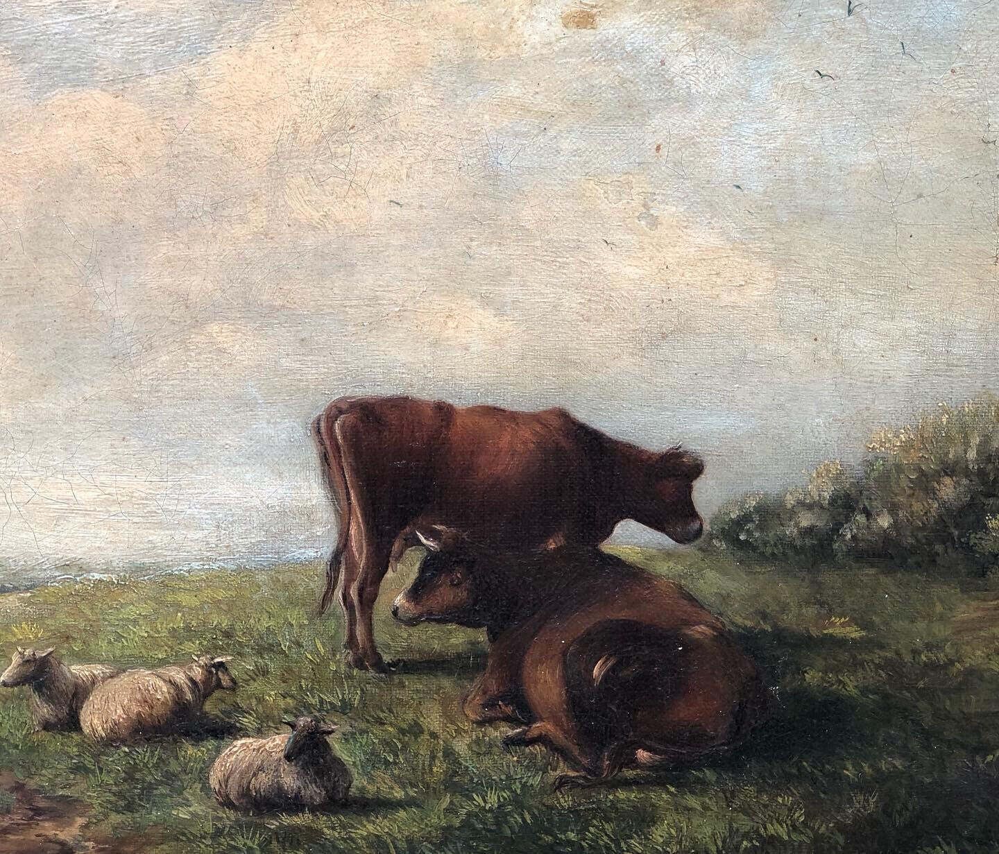 Oil Painting By James Lees Bilbie Ra 18601945 Of Nottingham. photo Art