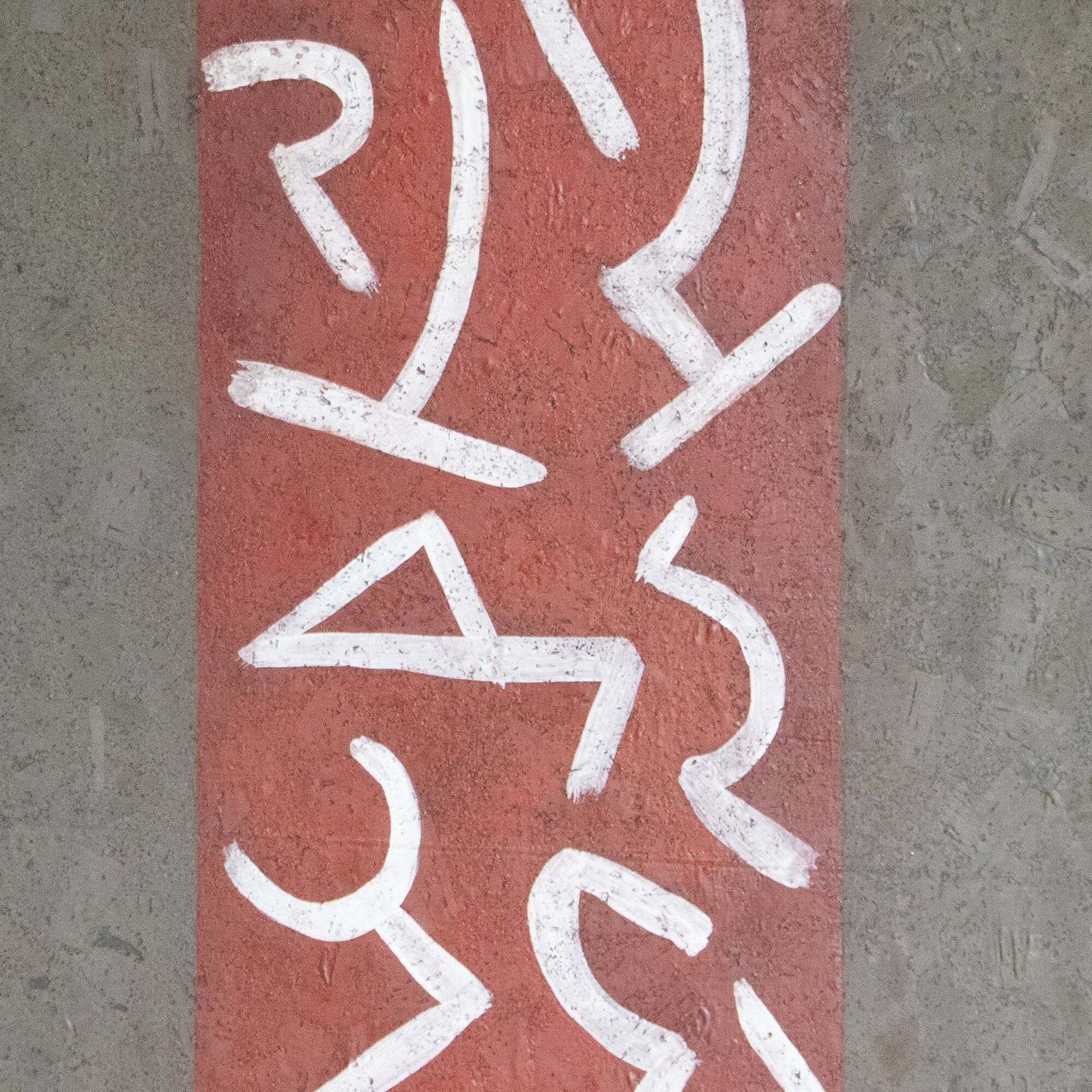 Abstracte Symbolische Compositie – Manuel Rufi Gibert photo Kunst