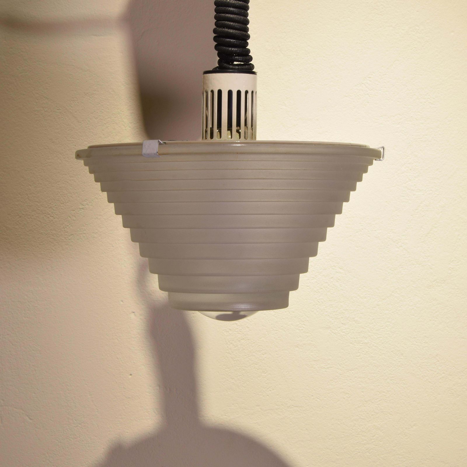 Angelo Mangiarotti Pendant Lamp For Artemide 1970s. photo vinterior