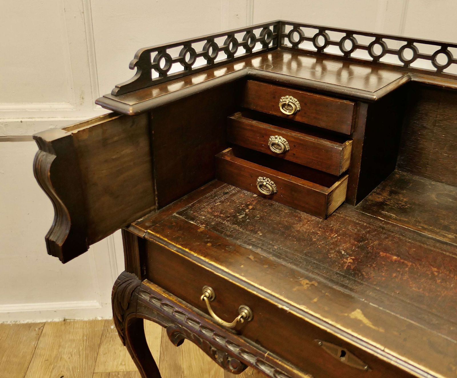 Chinese Chippendale Reception House Desk photo buy