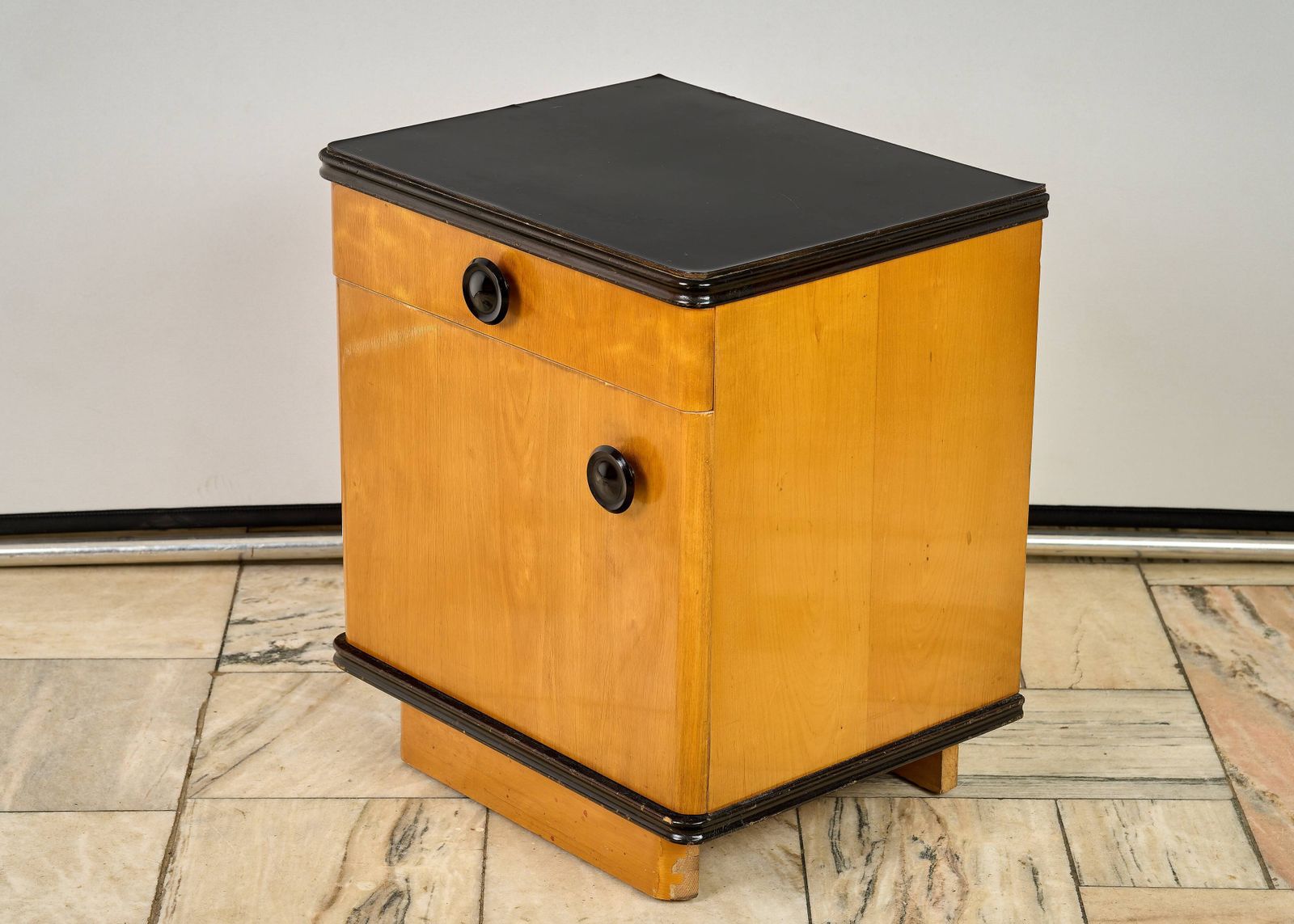 Mid Century Nightstand By Jindrich Halabala For Up Zavody photo furniture