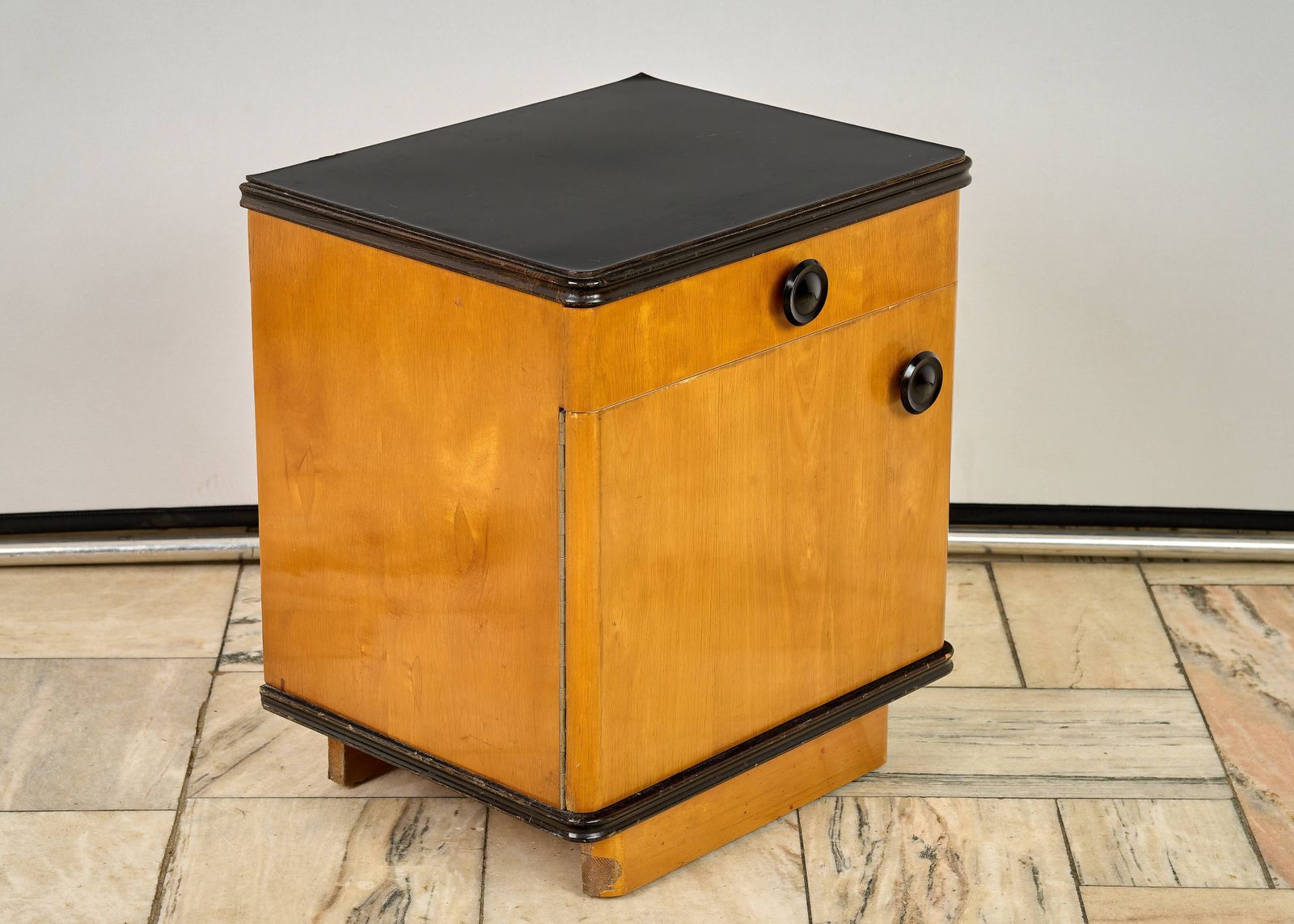Mid Century Nightstand By Jindrich Halabala For Up Zavody photo for sale