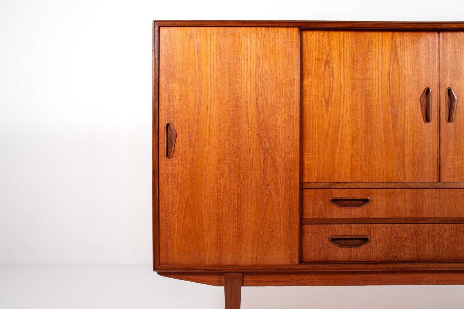Danish Mid Century Teak And Rosewood Sideboard By P. Westergaard Møbelfabrik, 1960s photo 2179.0