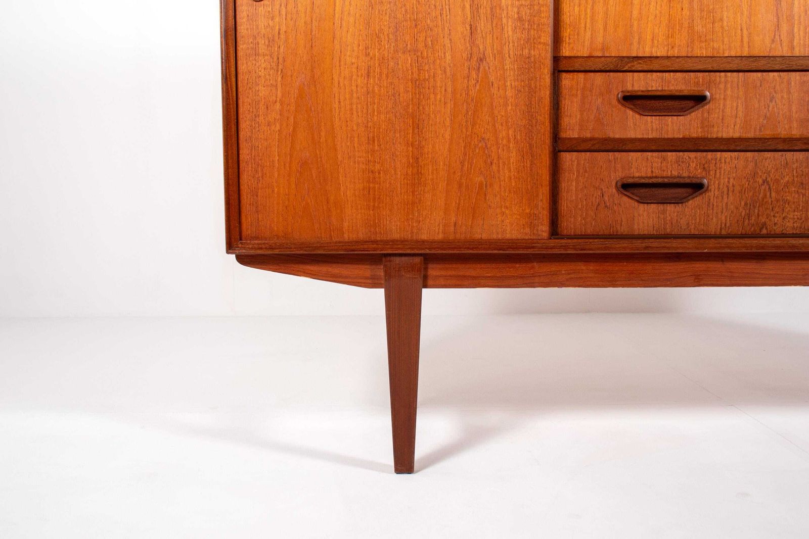 Danish Mid Century Teak And Rosewood Sideboard By P. Westergaard Møbelfabrik, 1960s photo vinterior