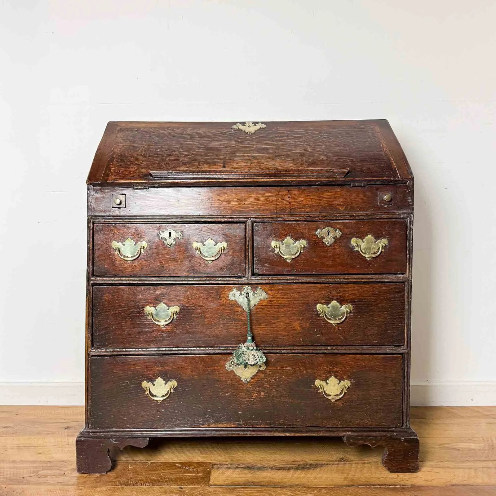 17th Century Vernacular Oak Bureau