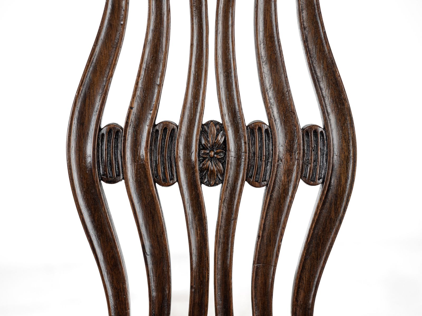 photo for sale Pair Of Late 19th Century Mahogany Hepplewhite Style Armchairs (Carvers), C.1870