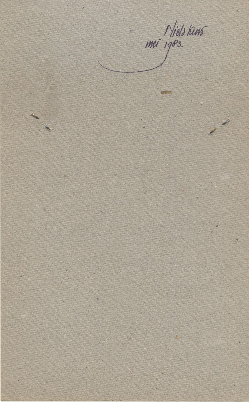 Austere Late 20th Century Abstract Drawing By Important Dutch Sculptor photo for sale