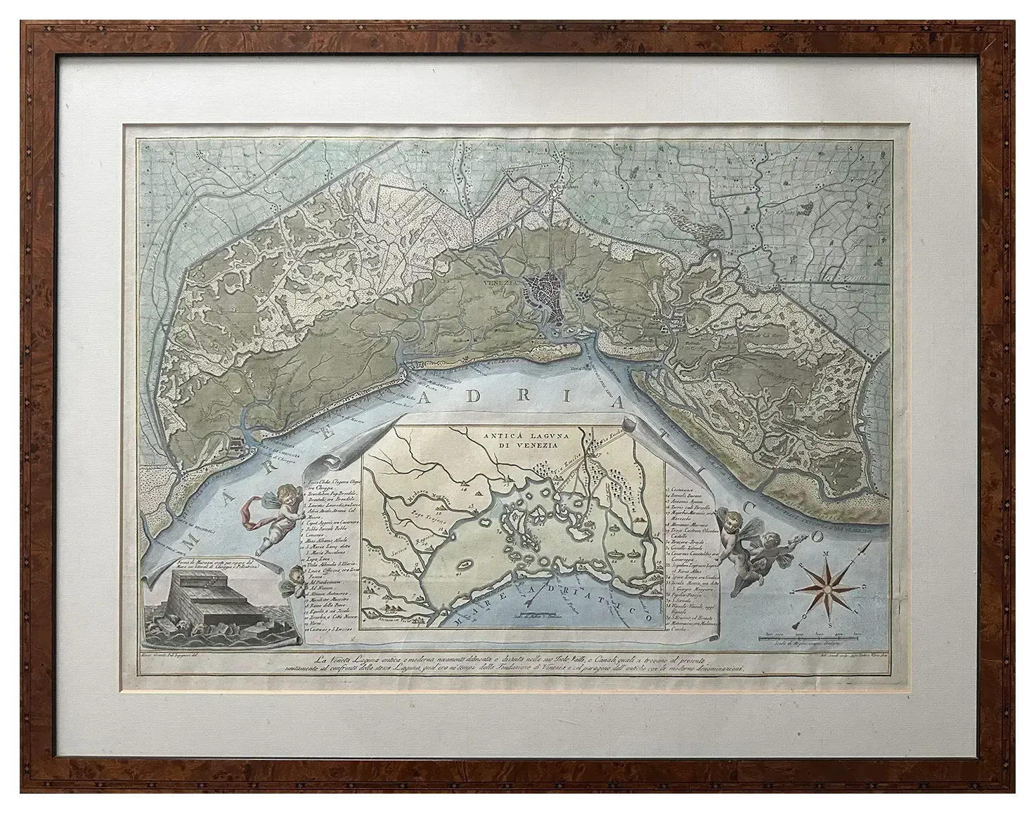 Antonio Sandi, The Venetian Lagoon: Ancient And Modern – 18th Century