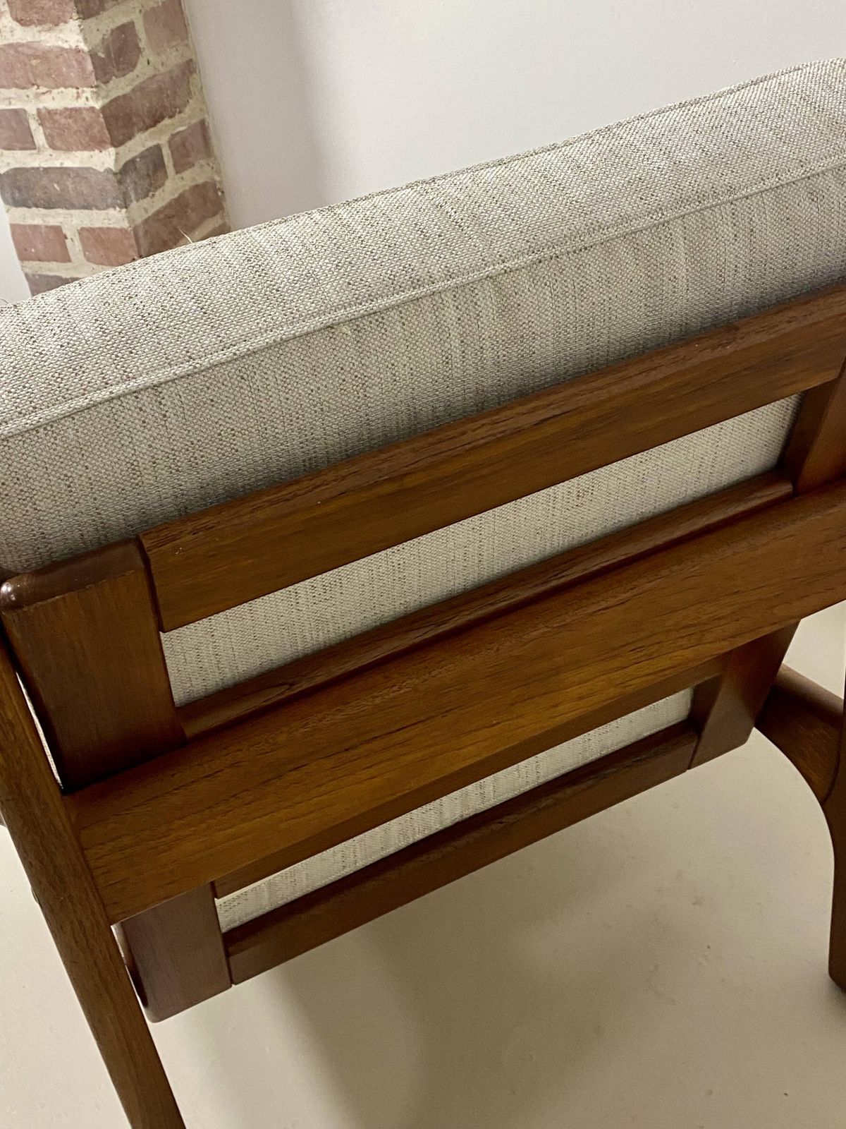 808.0 Danish Teak Armchair, 1960s, Vintage photo