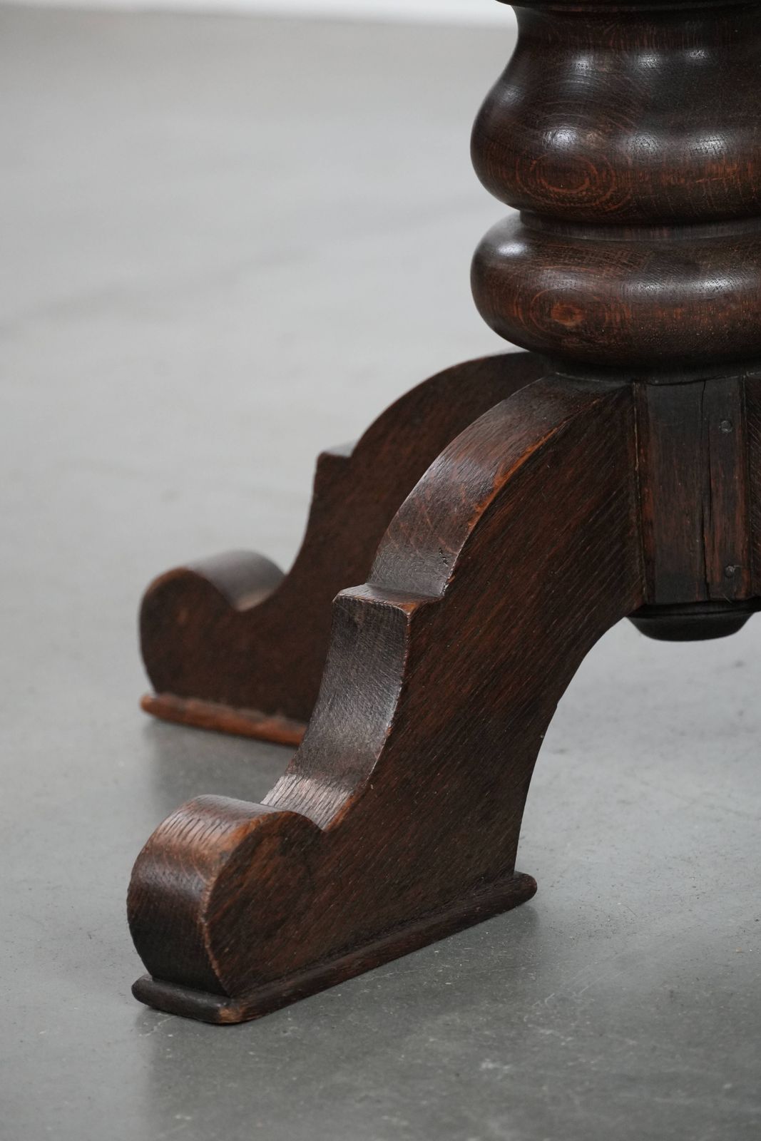 Furniture Beautiful Elegant Antique Sheepskin Desk Chair With A Heavy Wooden Frame photo
