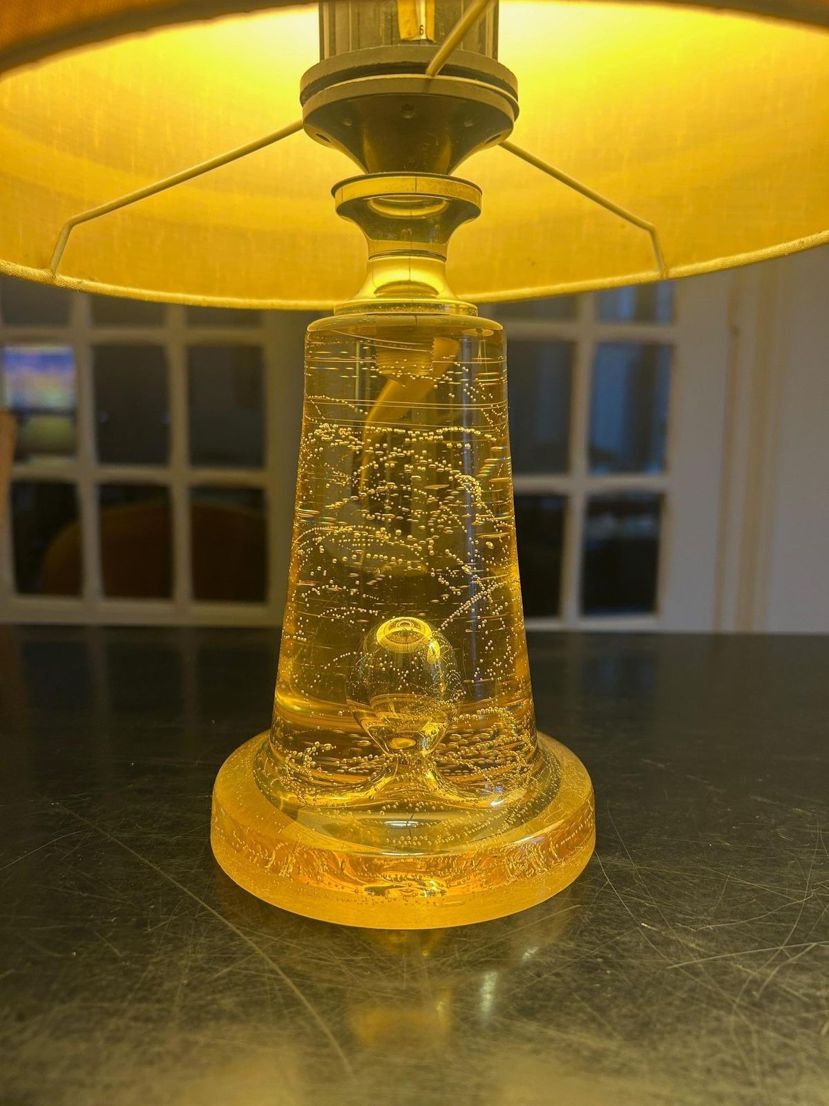 photo buy Pair Of Aro Leuchten Resin Lamps, 1970