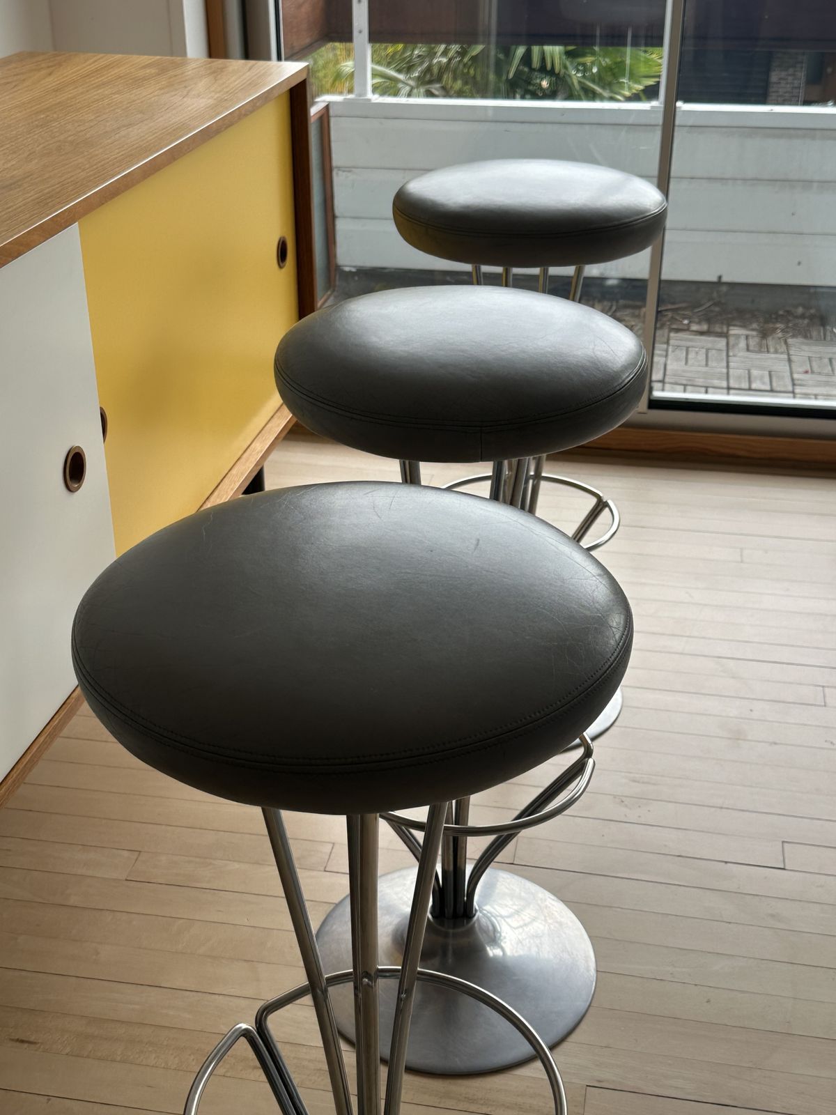 Bar Stools (X3) By Piet Hein For Fritz Hansen photo furniture
