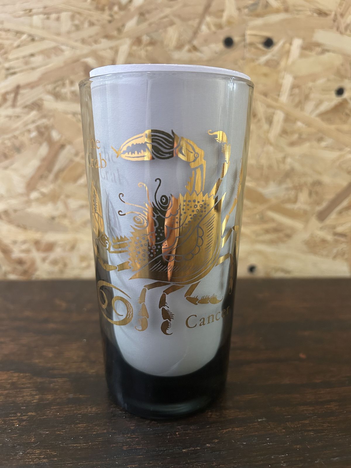 Rare Complete Set Federal Zodiac Hi Ball Glasses   All 12 Signs photo vintage