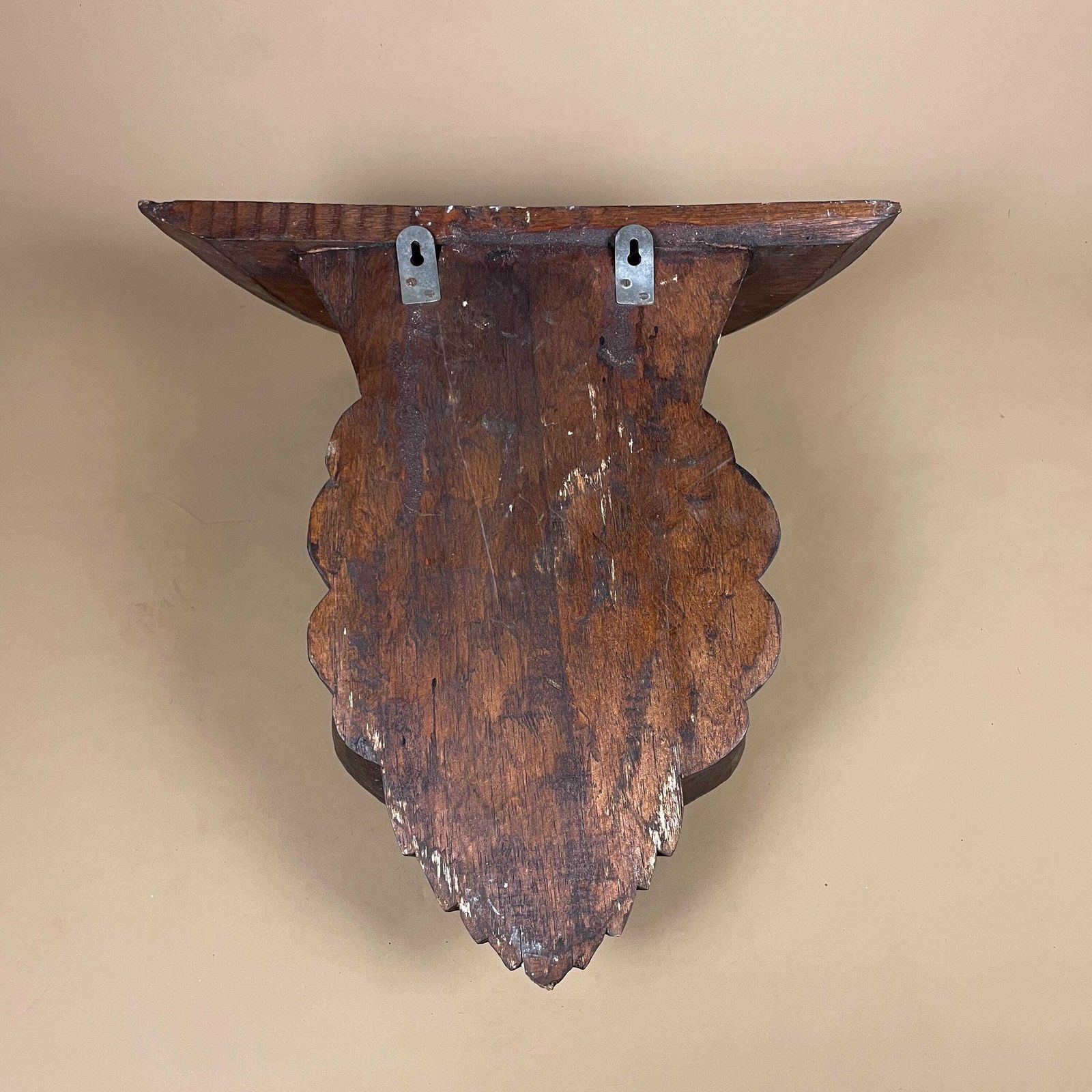 Antique Carved Wood Wall Bracket Shelf Victorian Floral Hand Carved Indian Architectural Decor Hand Crafted Classic Home Decor photo furniture