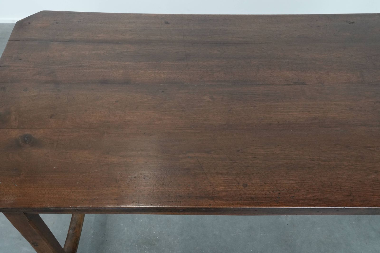 Beautiful Antique French Dining Table For 4 To 6 People From The Late 18th/Early 19th Century With An Oak Top, A Drawer And A Bread/Pull Out Shelf photo buy