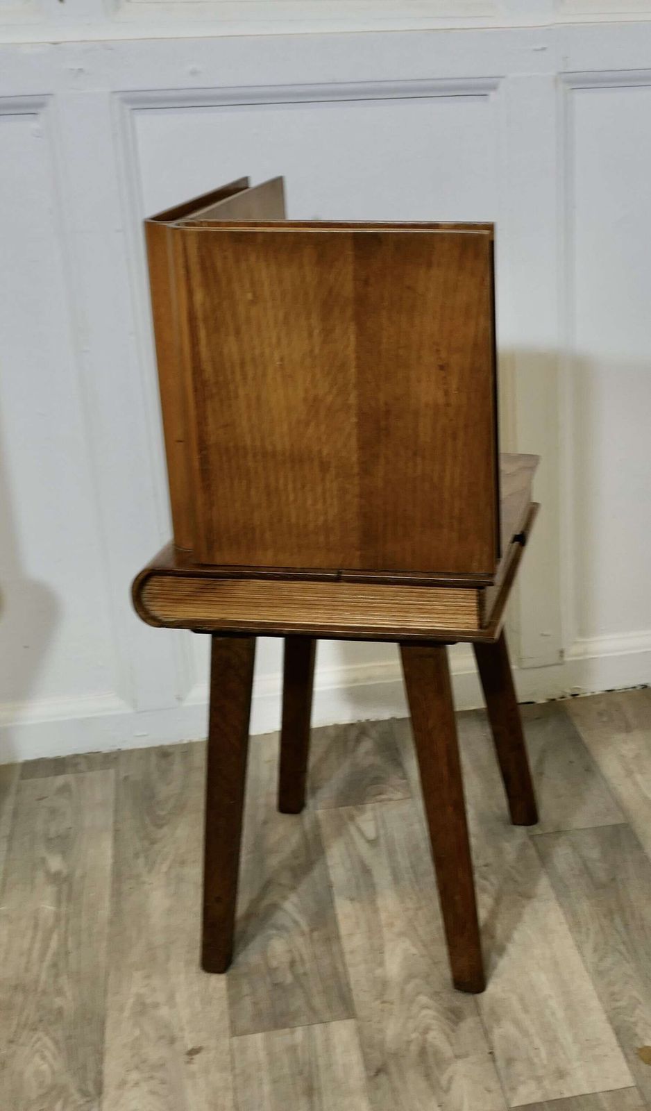 A Pair Of French Arts And Crafts Outré Bedside Tables A Very Attractive Pair Of Cabinets photo for sale
