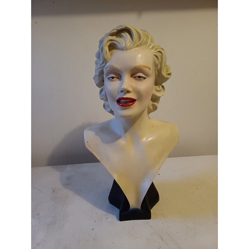Fiberglass Bust Of Marilyn Monroe