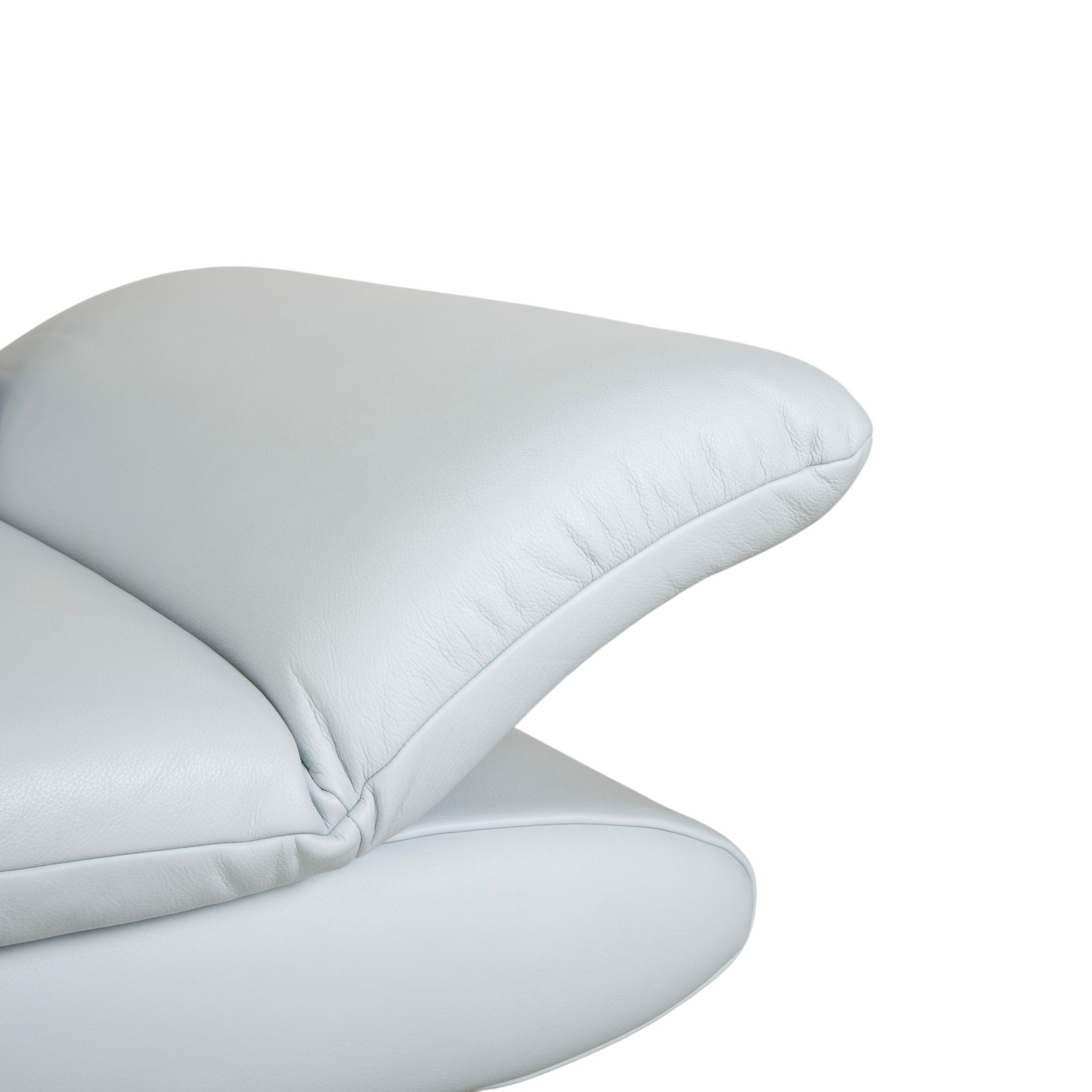 Fauteuil Koinor Rossini bleu clair, fonction manuelle photo vinterior