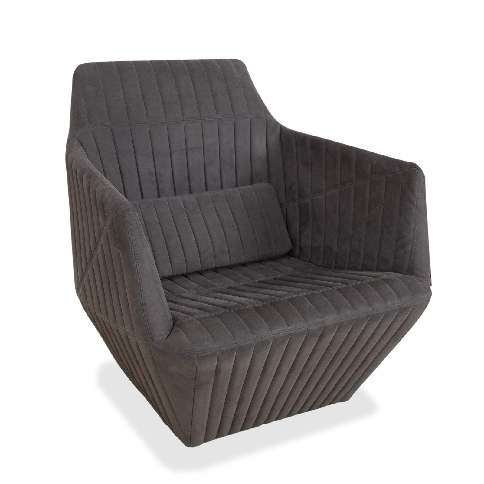 Ligne Roset Facet Fauteuil Stof Grijs photo for sale