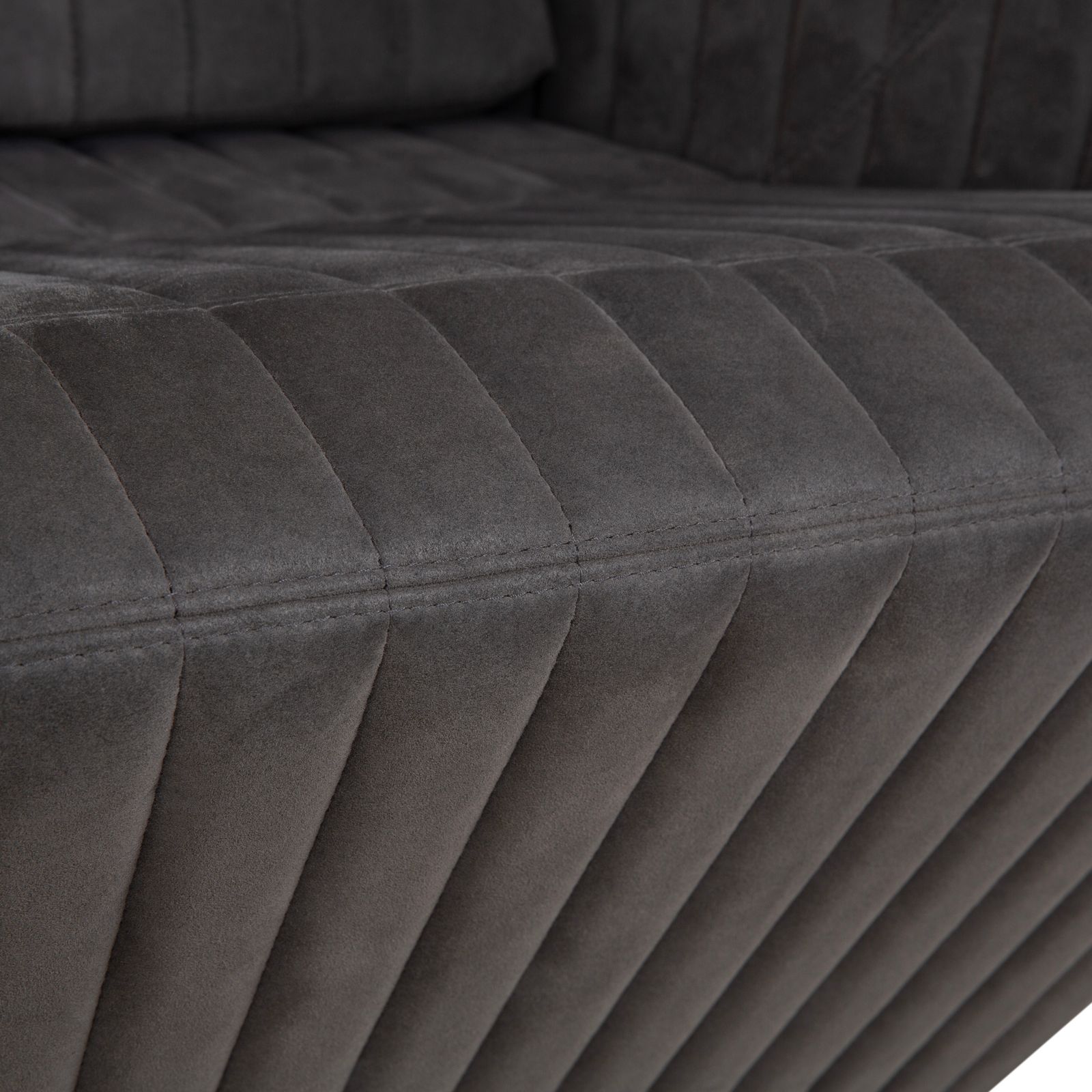 Ligne Roset Facet Fauteuil Stof Grijs photo vinterior