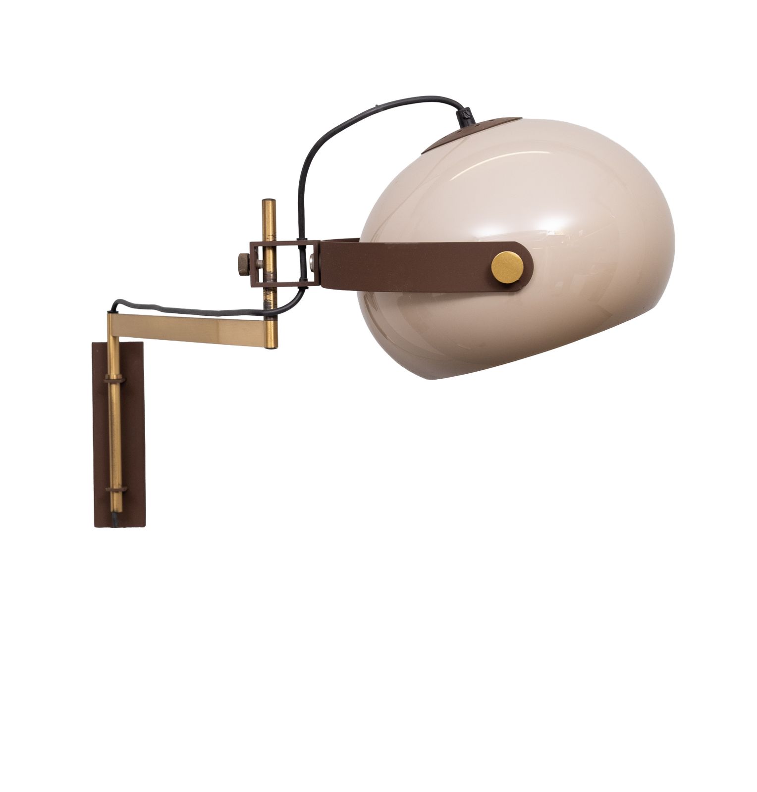 Dijkstra Spring Arm Wall Lamp 1970s Holland