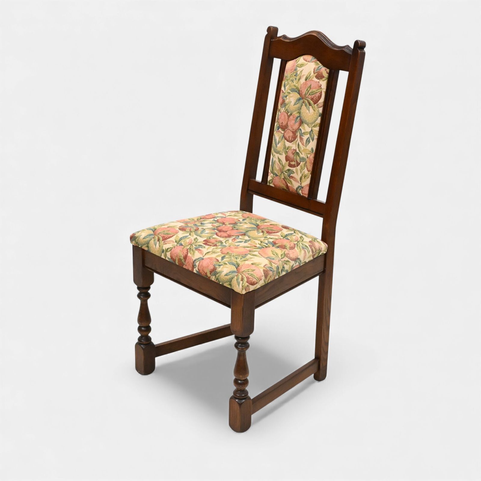 4 Old Charm Dining Chairs Lancaster Oak Tudor Brown Finish Free Uk Delivery* photo Furniture