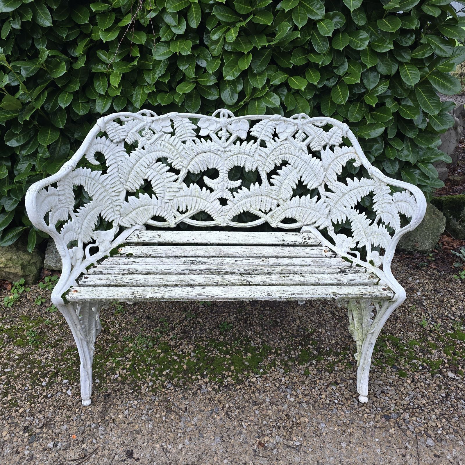 Super Two Seat Leaf Garden Bench
