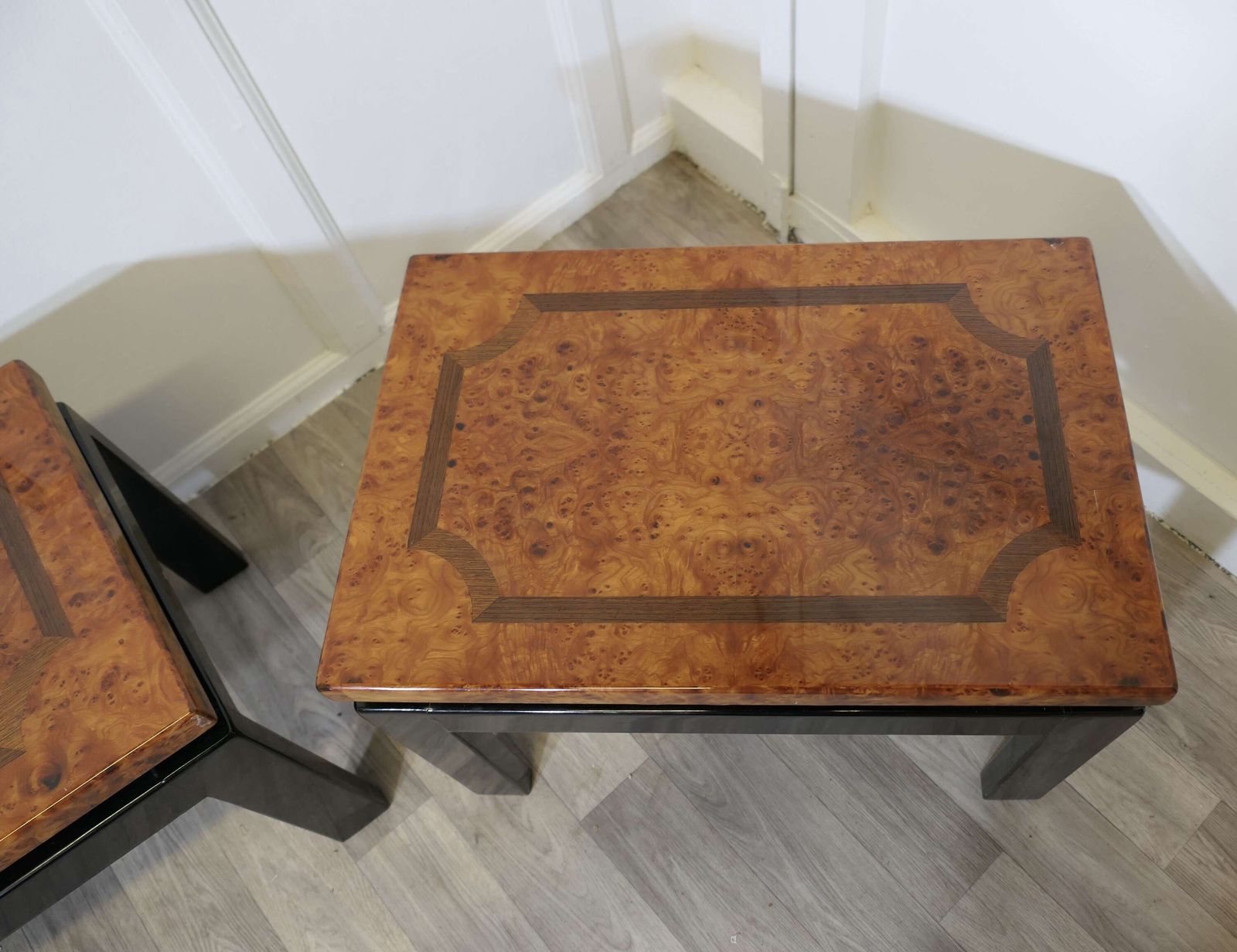 A Super Pair Of Art Deco Design Floating Top Low Tables photo 1800.0