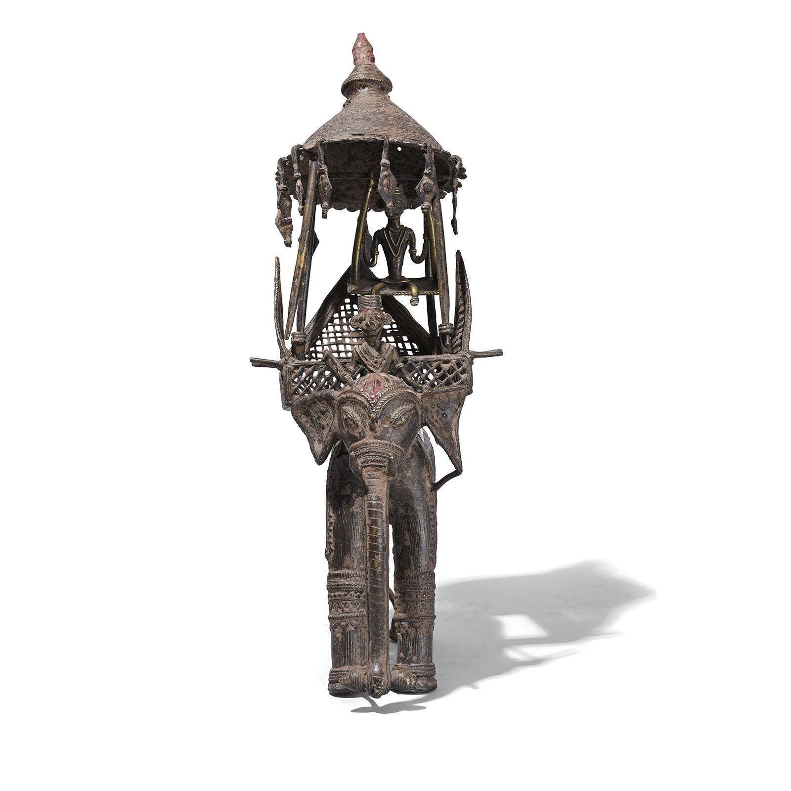 photo for sale Bastar Brass Elephant From Chhattisgarh   19th Century