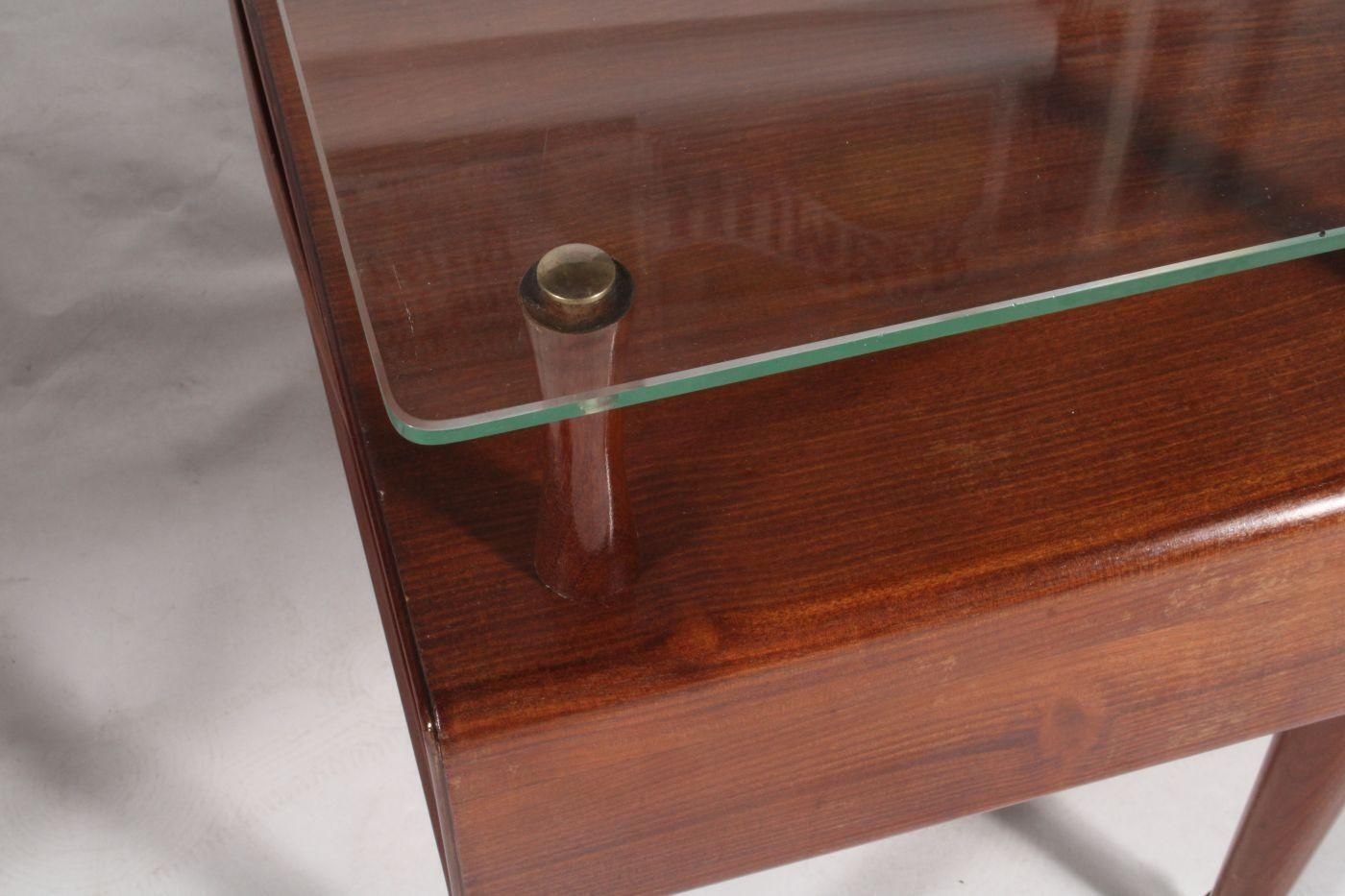 Pair Of Mid Century Italian Bedside Tables photo Furniture
