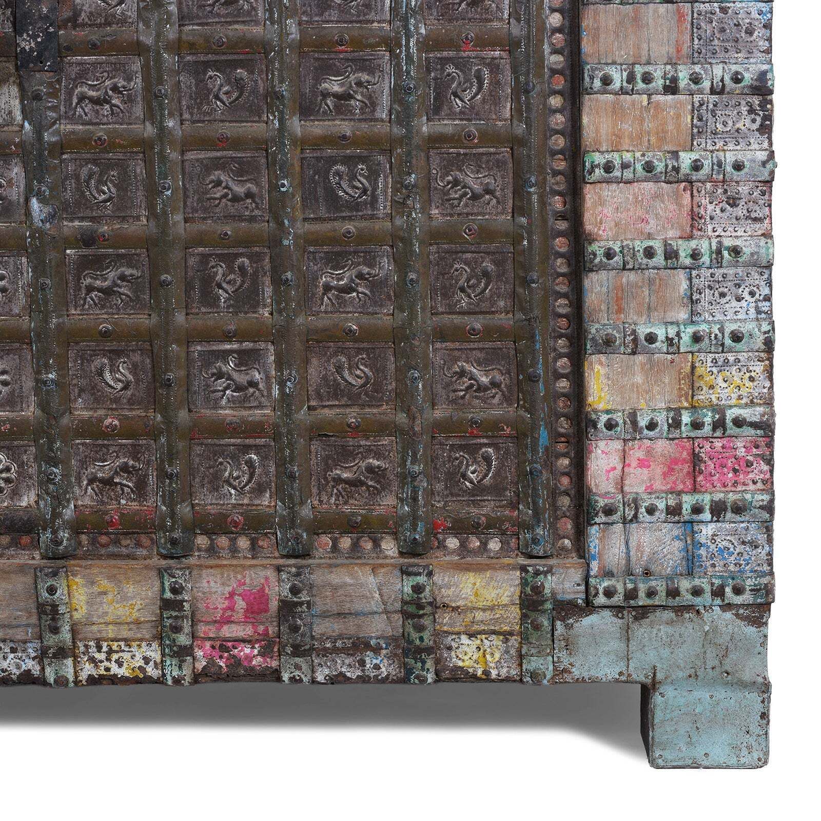 photo for sale Painted Pithara Console Chest   19th Century