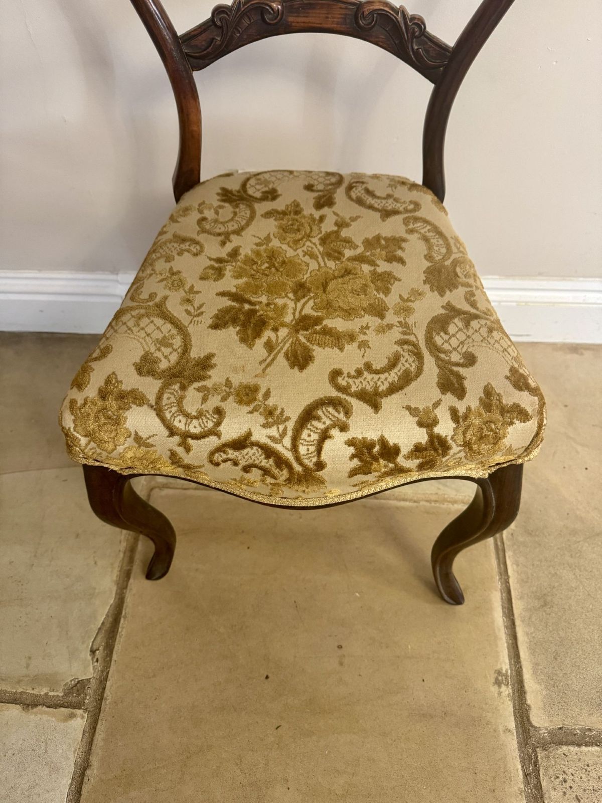 Lovely Set Of Four Victorian Rosewood Dining Chairs photo 1285.0