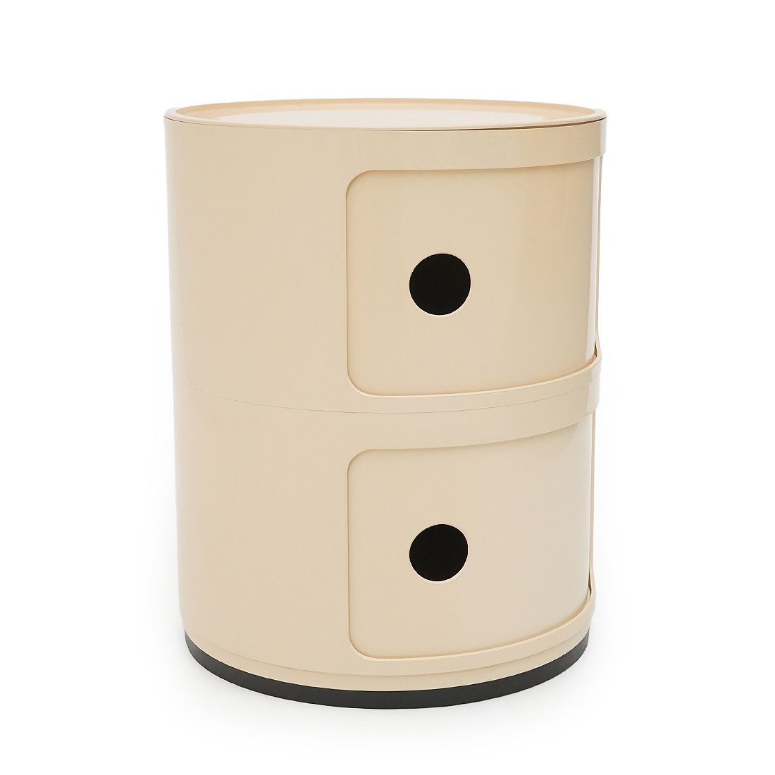 White Modular Storage Unit By Anna Castelli For Kartell, 1970s photo vintage