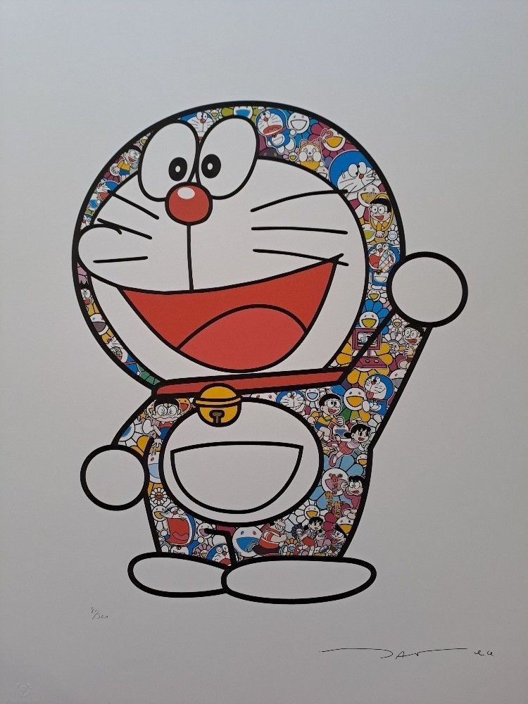 Takashi Murakami Doraemon: Here We Go! — Authenticated Edition With Certificate Of Authenticity photo furniture