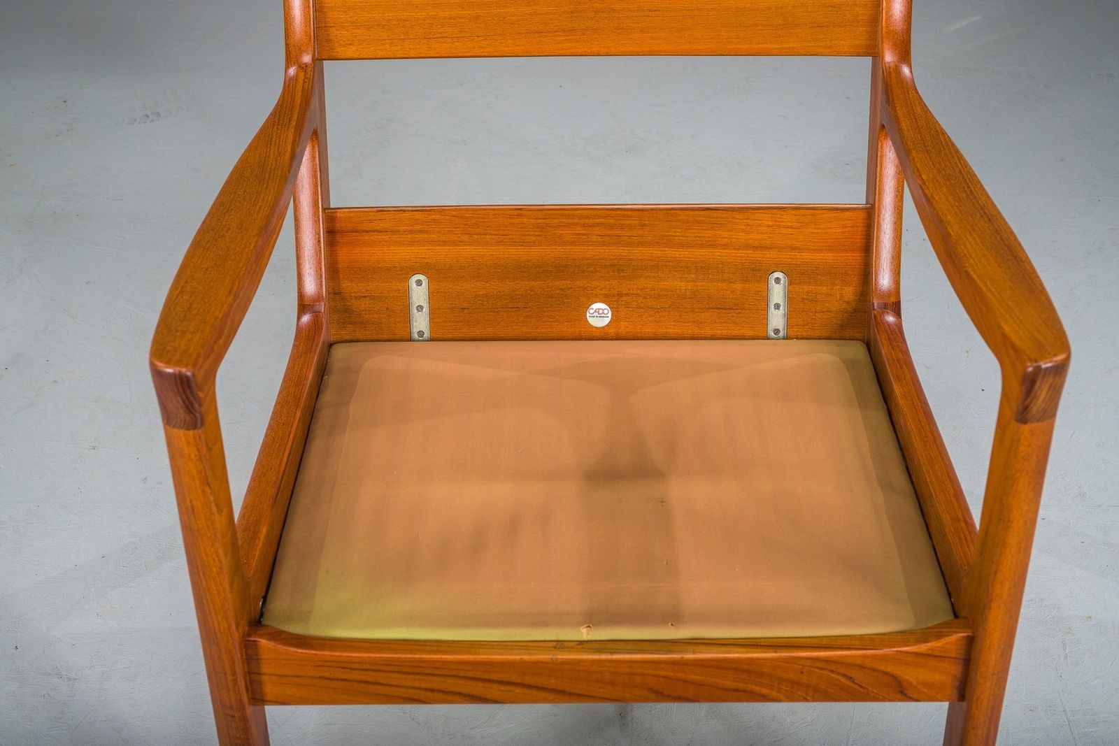 Danish Teak Senator Lounge Chair By Ole Wanscher For Cado, 1960s photo buy