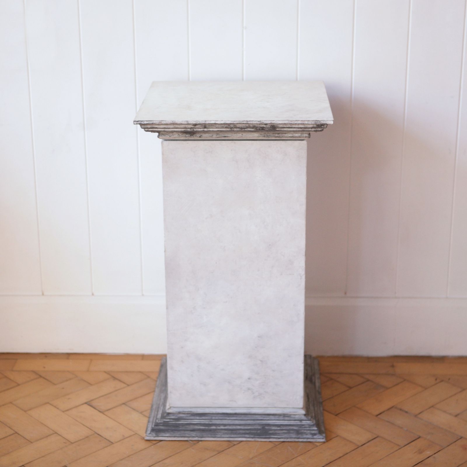 Faux Stone Display Pedestal Cupboard. photo furniture