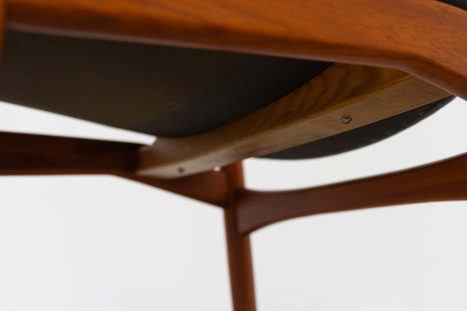 photo vinterior Danish Teak Captain's Chair By Erik Buch For ørum, 1960s.