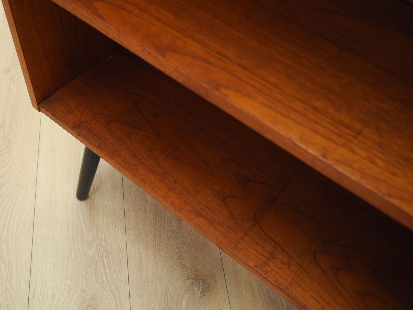 Furniture Teak Bookcase, Danish Design, 1970s, Manufactured In Denmark photo