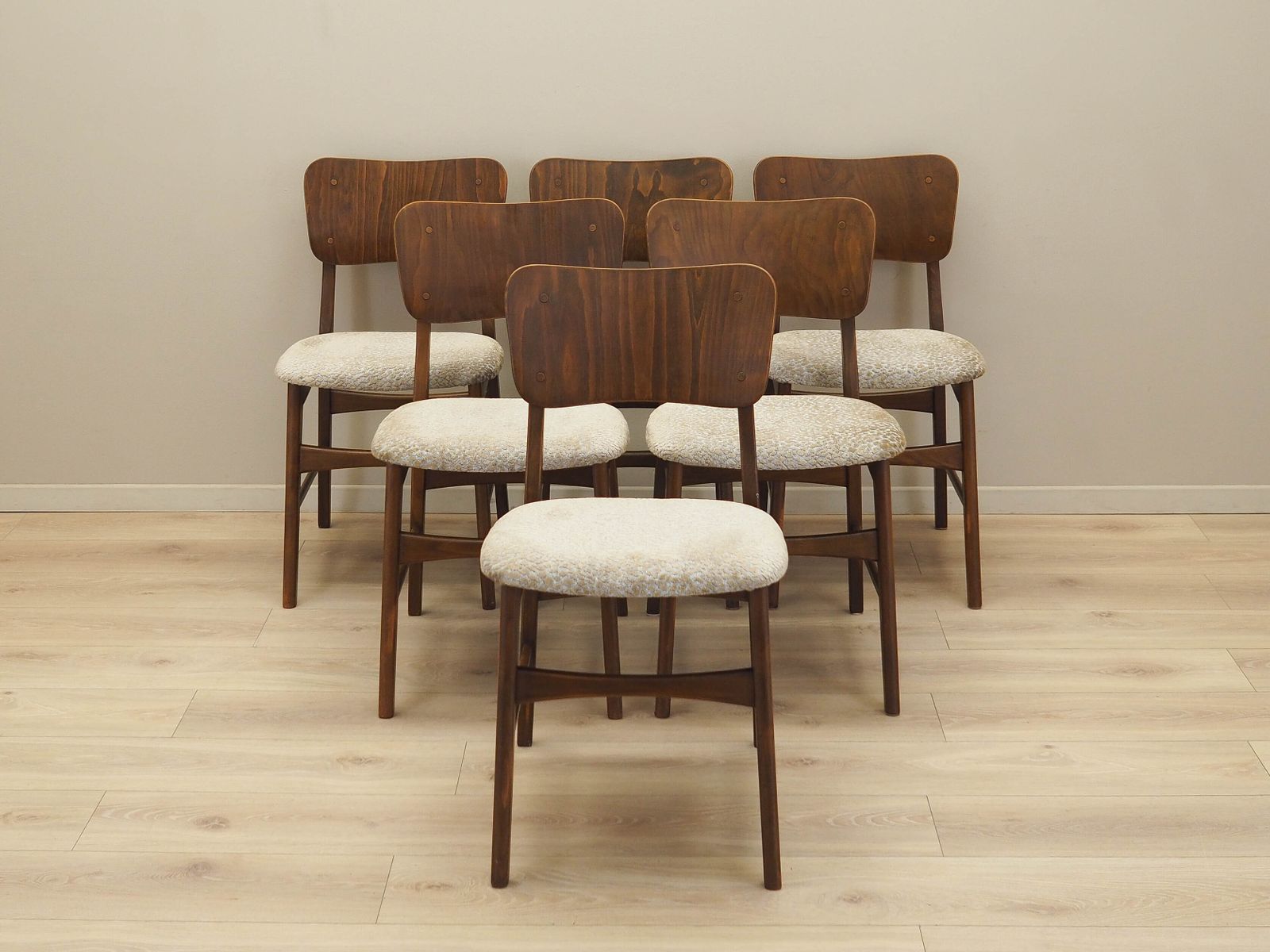 Set Of Six Chairs, Danish Design, 1960s, Manufactured In Denmark photo for sale