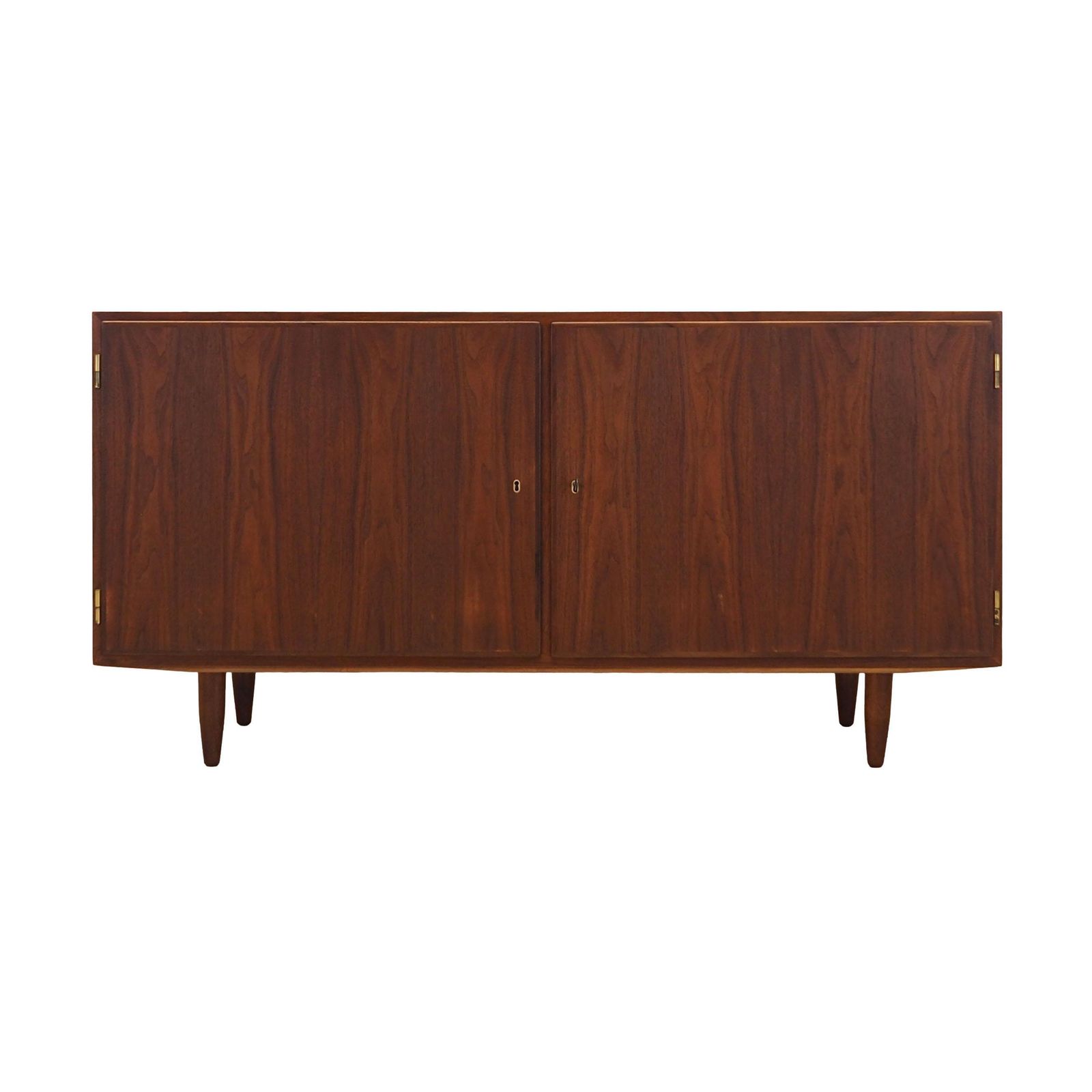 Walnoot Kast, Deens Design, Jaren 1970, Ontwerper: Carlo Jensen, Fabrikant: Hundevad