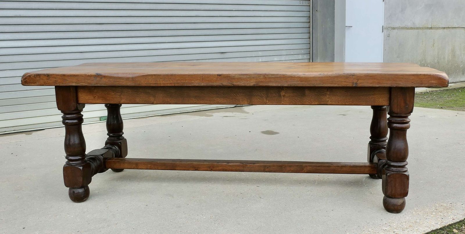 Large French Oak Farm Table, Seats12 Comfortably photo buy